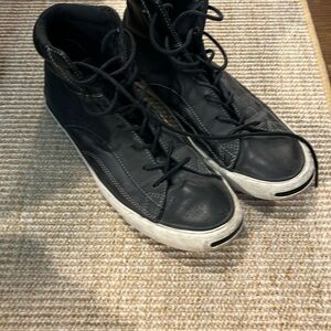 Jack Purcell Black and White Sneakers Classic Design